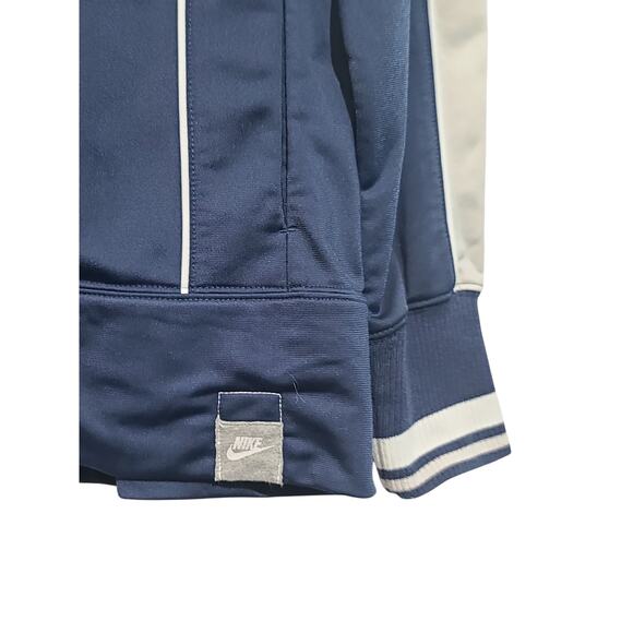 Vintage Nike NY Yankees Full Zip Track Jacket Blue Medium 8-10 GUC - Picture 4 of 6
